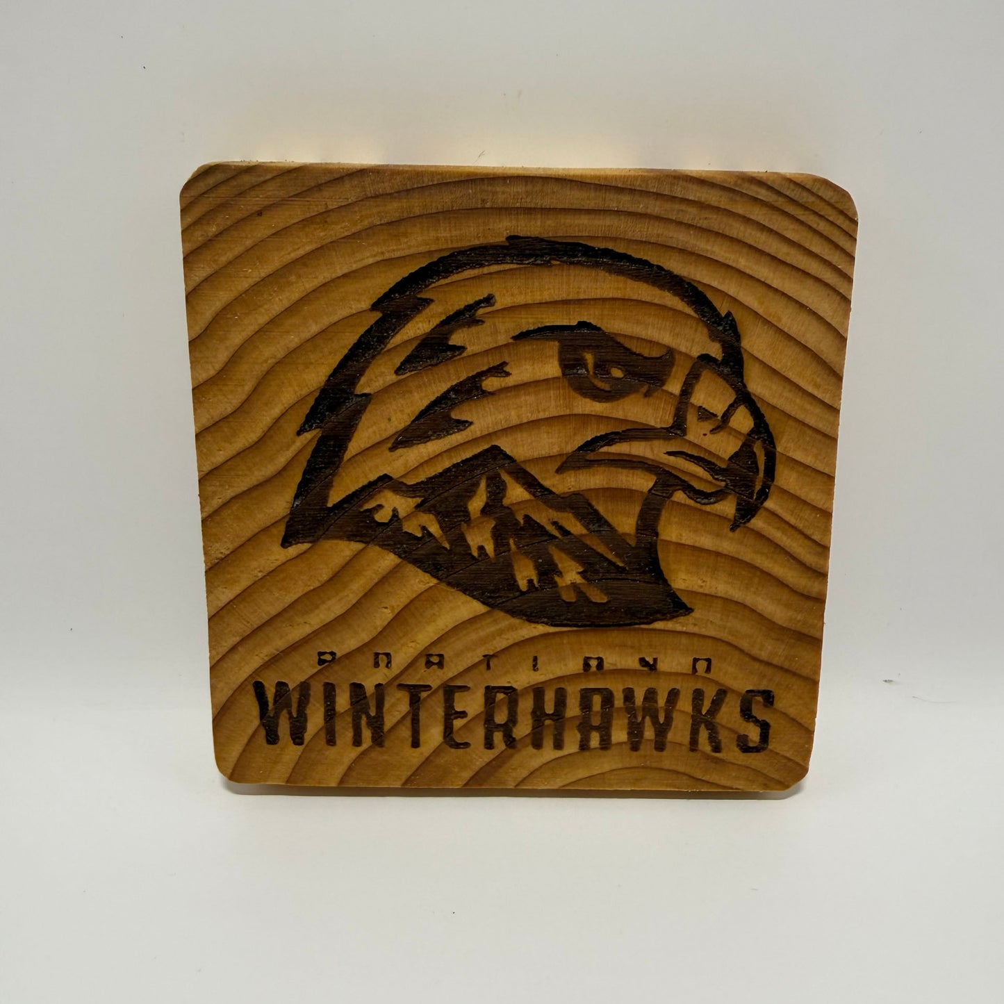 Engraved Coaster - Portland Winterhawks
