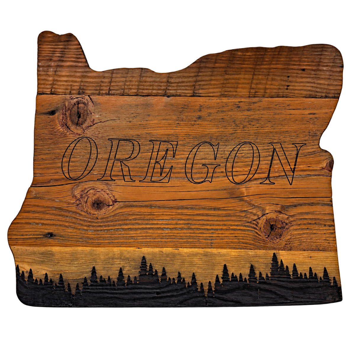 Oregon Rustic Farmhouse Wall Art