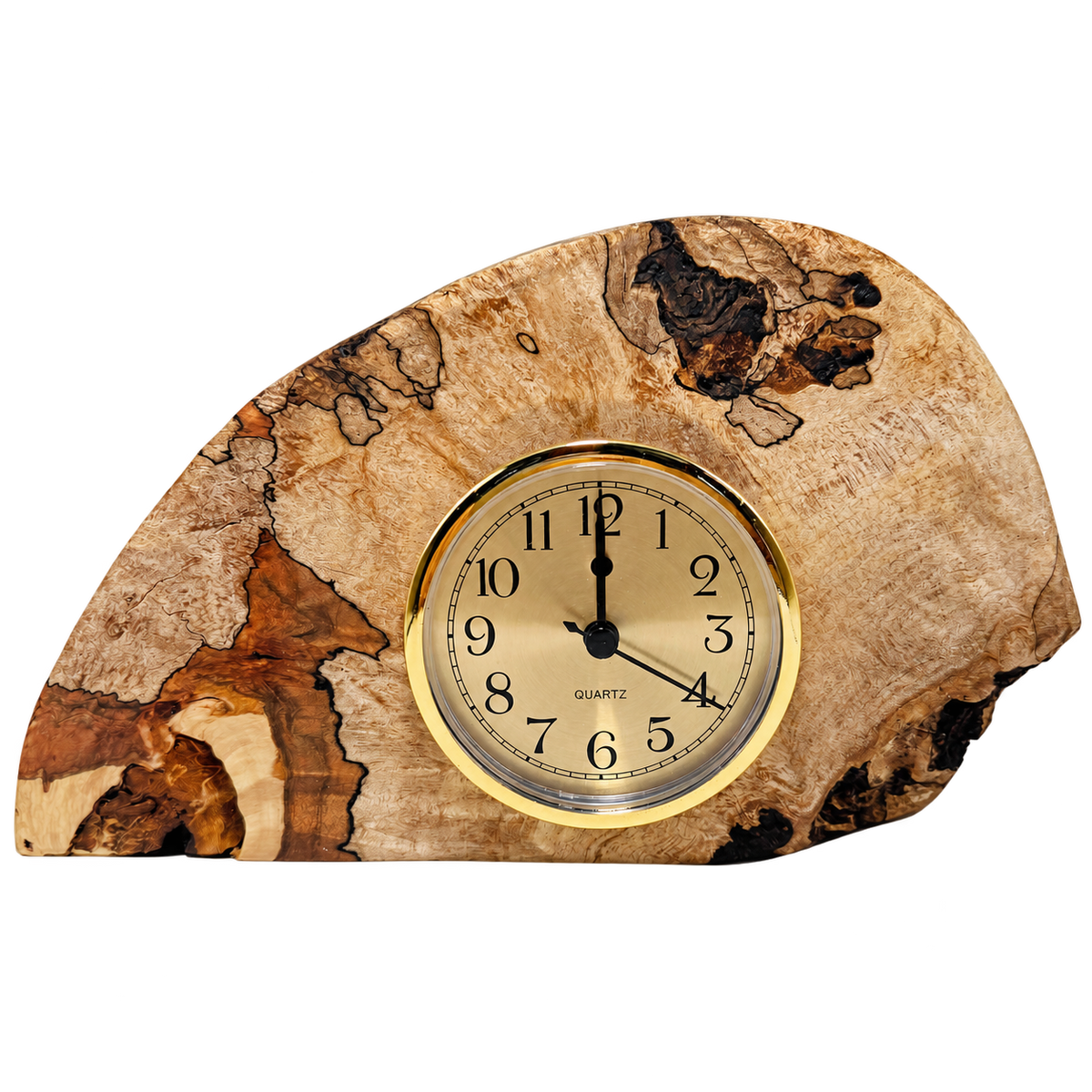 Clock - Large — Maple