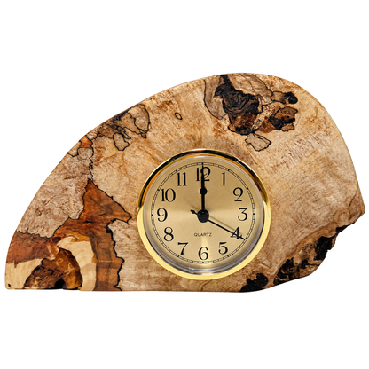Clock - Large — Maple