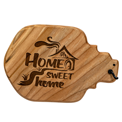 Design inspiration: Home sweet home. Past-work example; choose your size and wood.