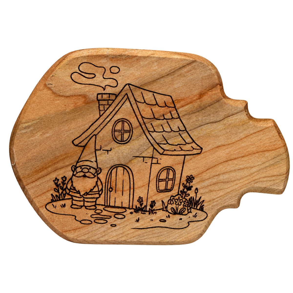 Design inspiration: Gnome with a Home. Past-work example; choose your size and wood.
