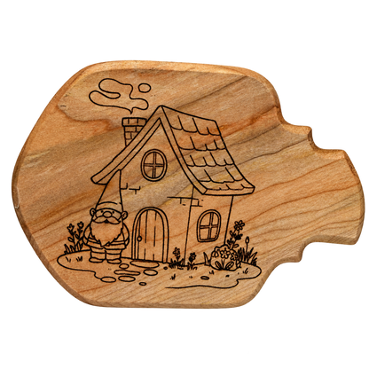 Design inspiration: Gnome with a Home. Past-work example; choose your size and wood.
